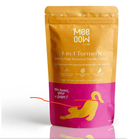 TOP TRENDING MEOW BODY HAIR REMOVAL WAX POWDER