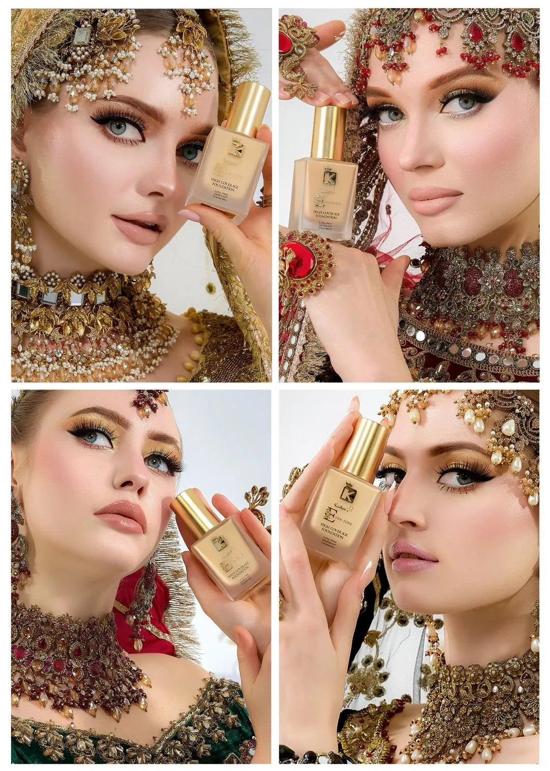 Kashee's High Coverage Foundation & Powder Set (Buy 1 Get 1 Offer is Live)