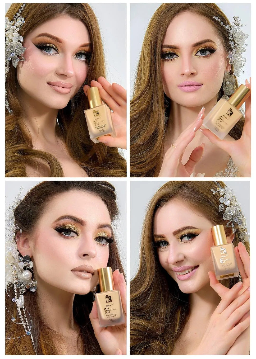 Kashee's High Coverage Foundation & Powder Set (Buy 1 Get 1 Offer is Live)