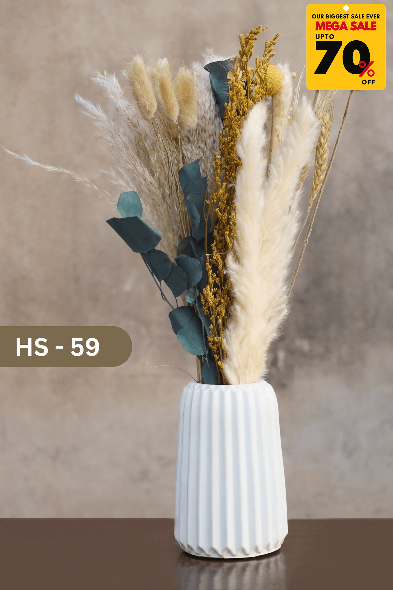 Natural Dried Flower Bouquet