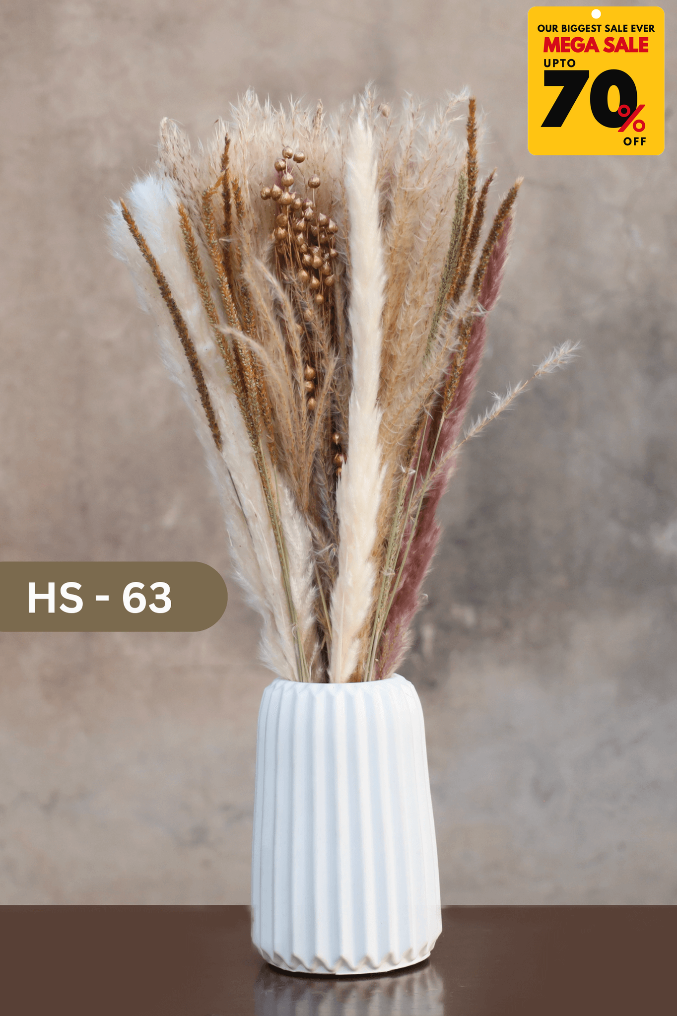 Natural Dried Flower Bouquet