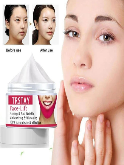 🧴 TRSTAY Face-Lift Cream  Firming • Anti-Wrinkle • Moisturizing • Brightening