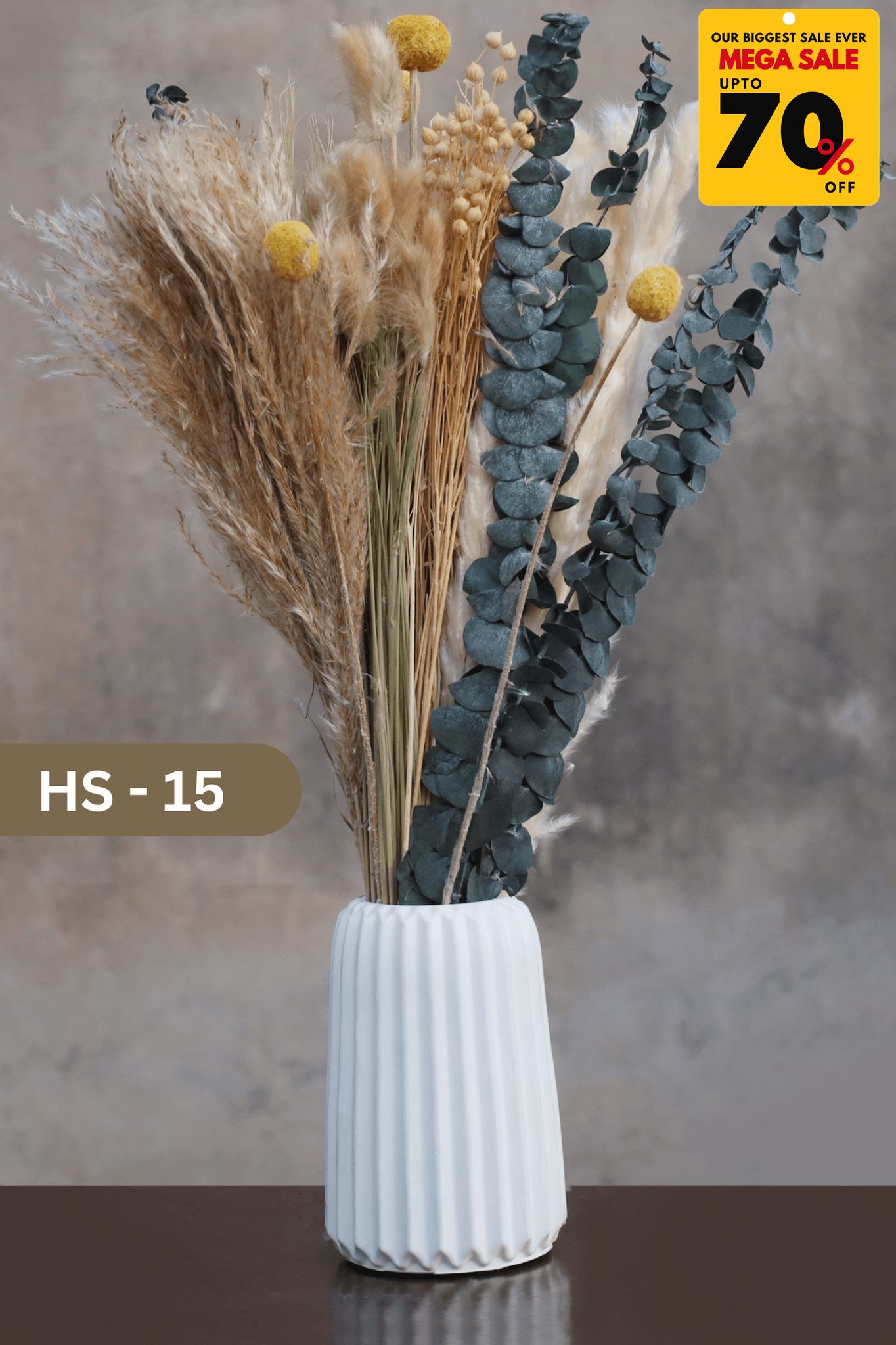 Natural Dried Flower Bouquet