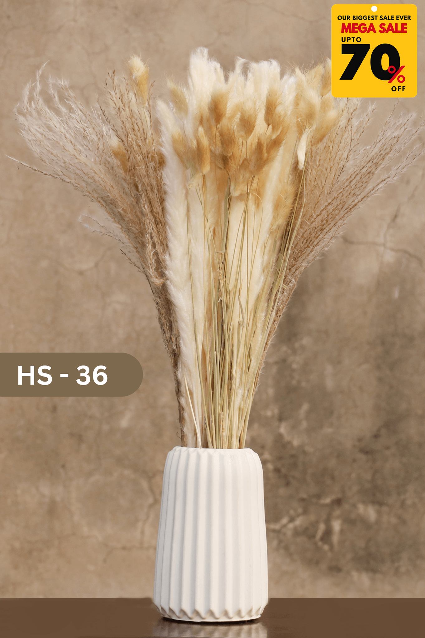 Natural Dried Flower Bouquet