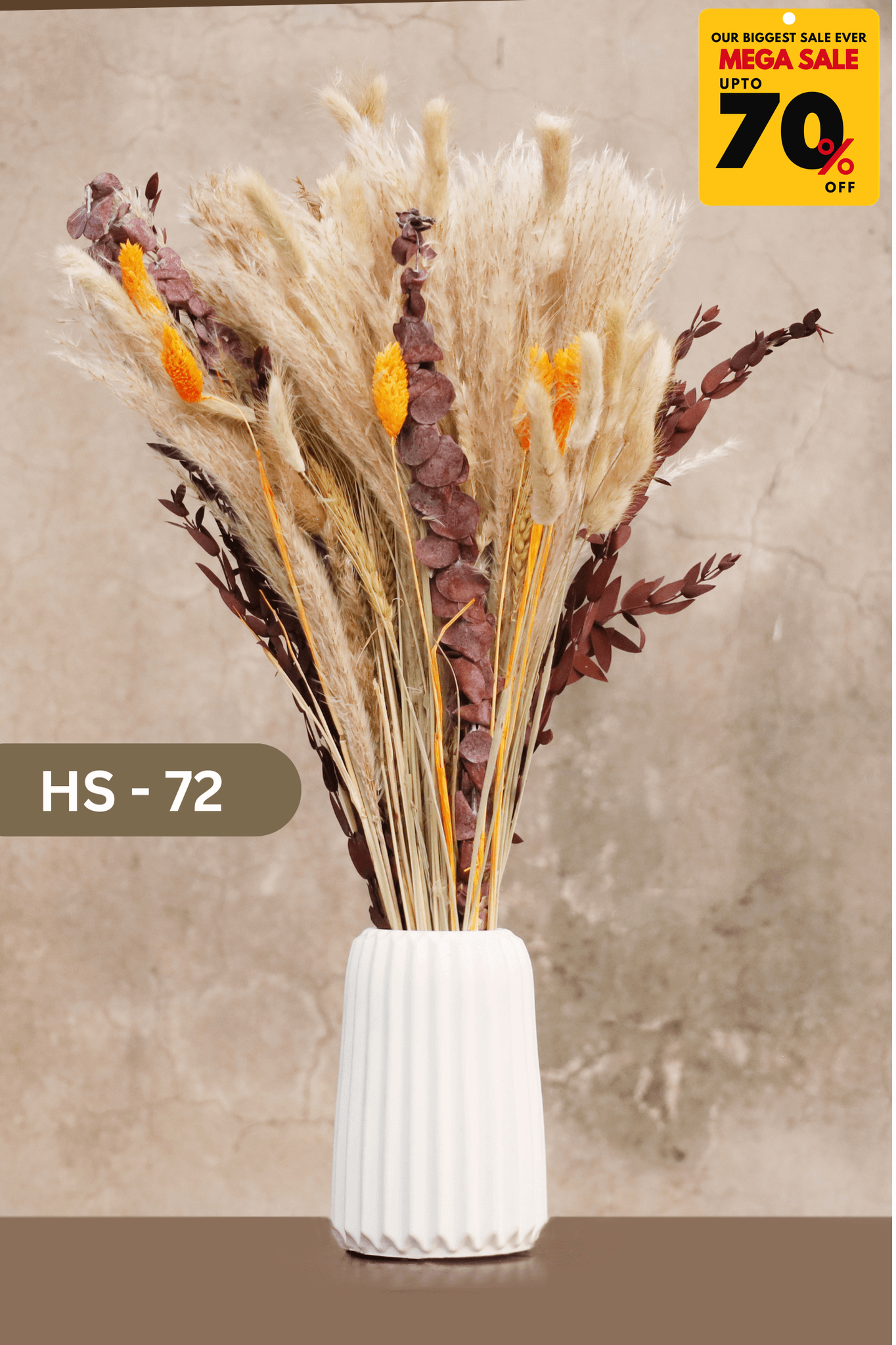 Natural Dried Flower Bouquet