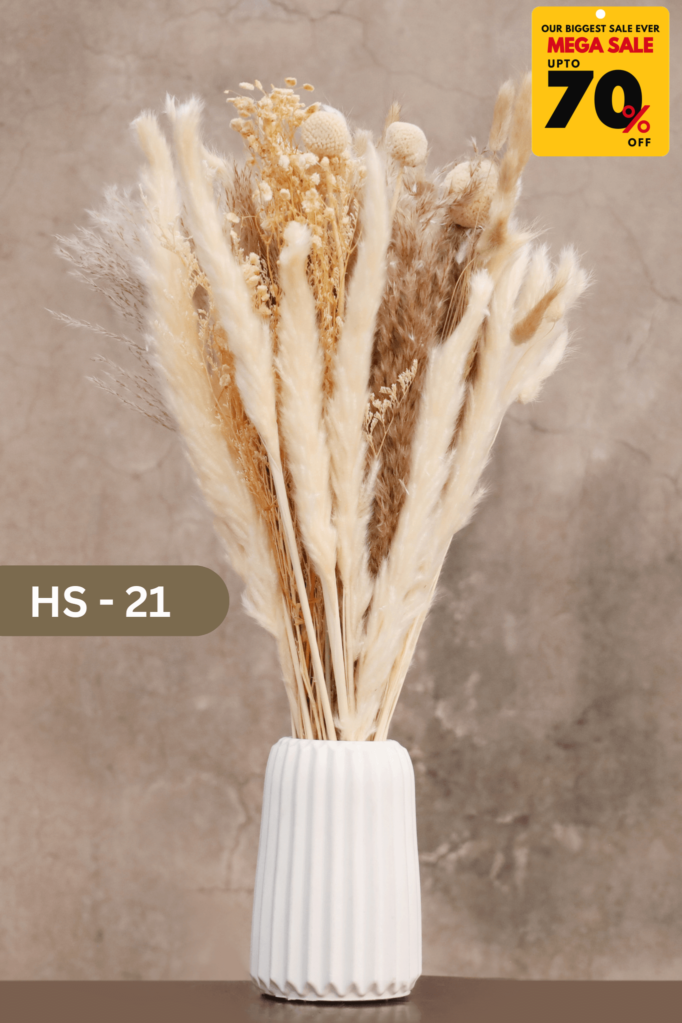 Natural Dried Flower Bouquet