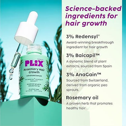 Plix Rosemary Hair Growth Advanced Serum