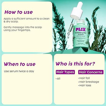 Plix Rosemary Hair Growth Advanced Serum