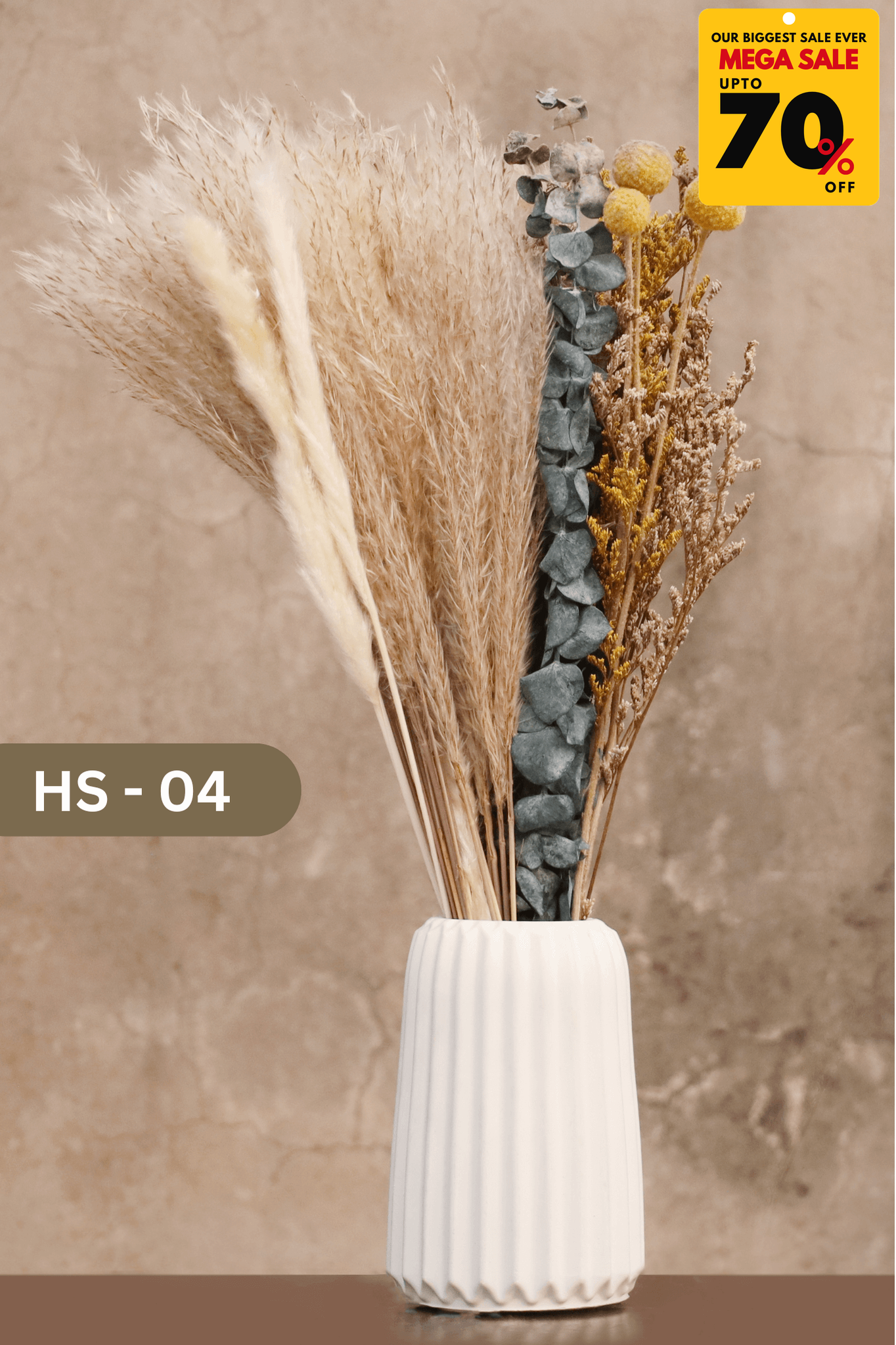 Natural Dried Flower Bouquet