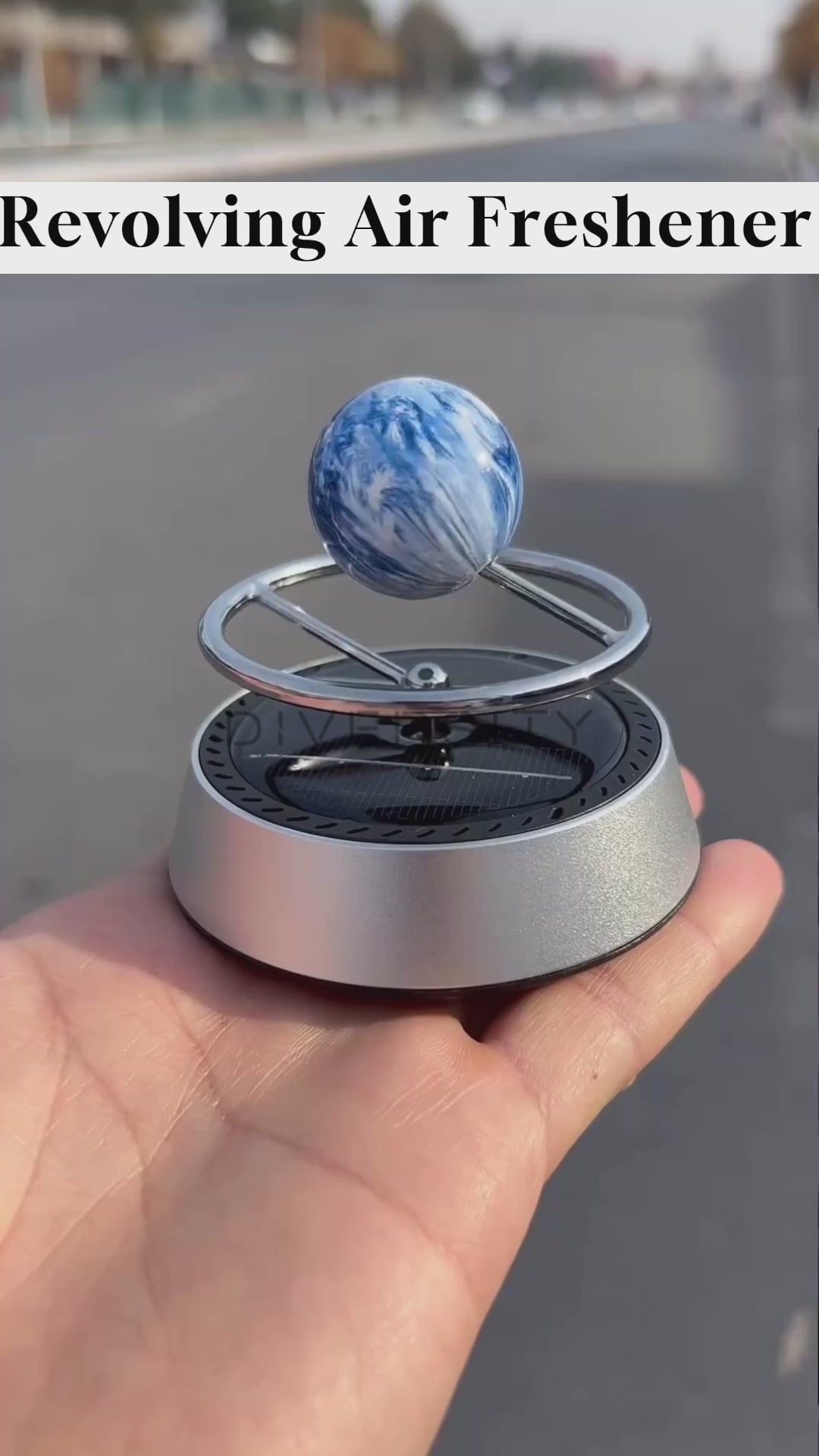 Revolving Planet Solar Car Air Freshener