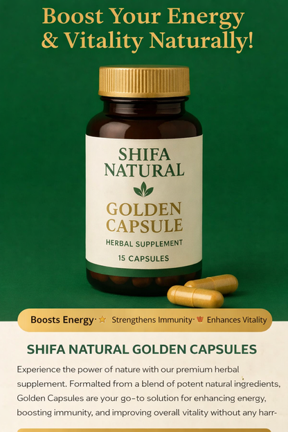 Al Shifa Golden Capsule (15 Capsules)