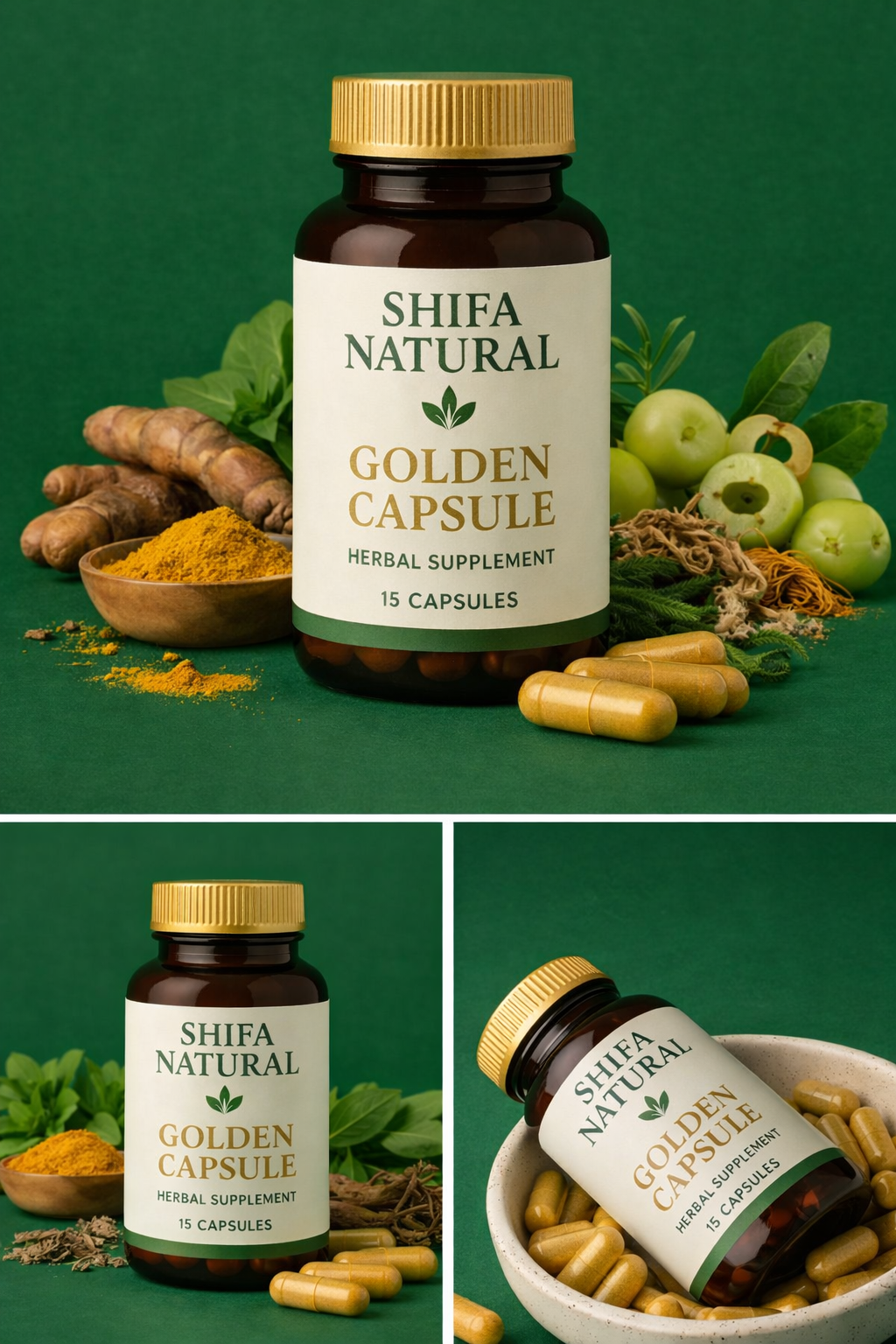 Al Shifa Golden Capsule (15 Capsules)