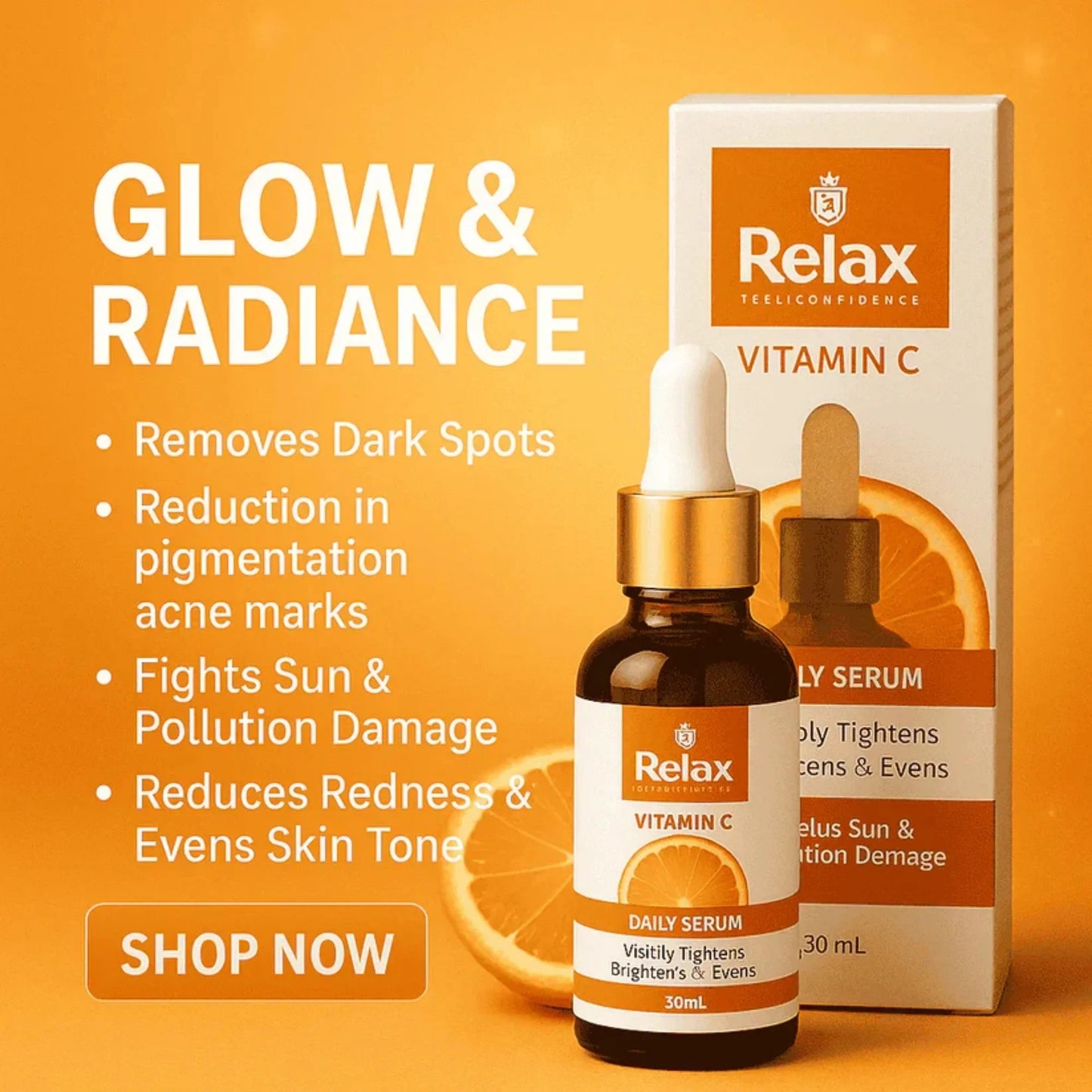 Relax Vitamin C Daily Serum (Buy 1 Get 1 Free)