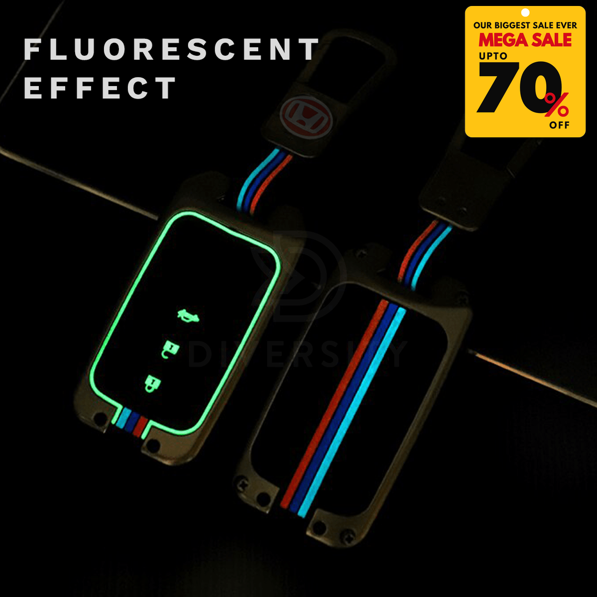 Premium Alloy Car Key Case