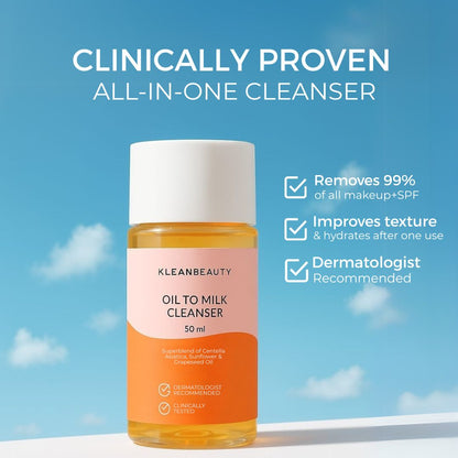 Oil to Milk Cleanser 🧡
