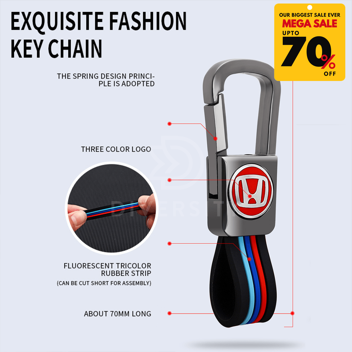 Premium Alloy Car Key Case