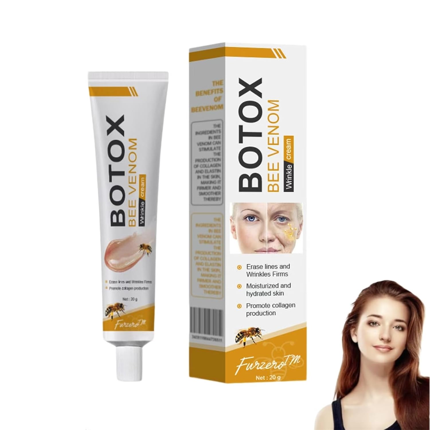 Bee Venom Wrinkle Repair Cream 🐝✨