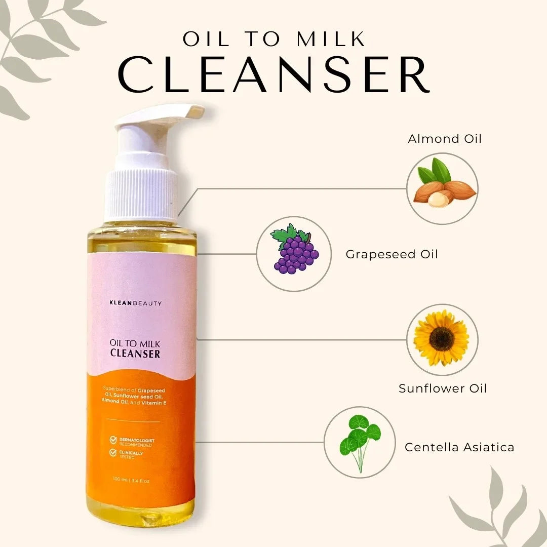 Oil to Milk Cleanser 🧡