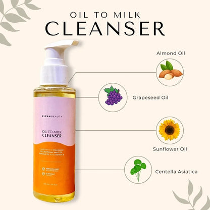 Oil to Milk Cleanser 🧡