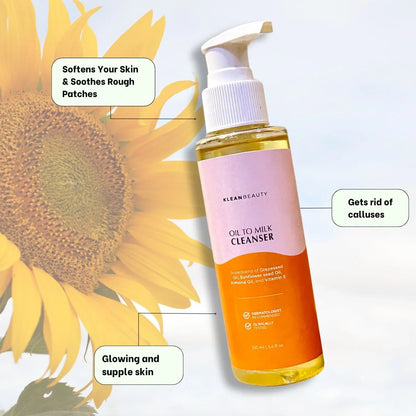 Oil to Milk Cleanser 🧡